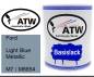 Preview: Ford, Light Blue Metallic, M7 / M6854: 1L Lackdose, von ATW Autoteile West.